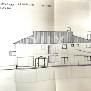 RIJEKA, KOZALA- građevinsko zemljište 1016m2 s pogledom na more s građ. dozvolom za stambenu zgradu–stanove / poslovno-stambenu...