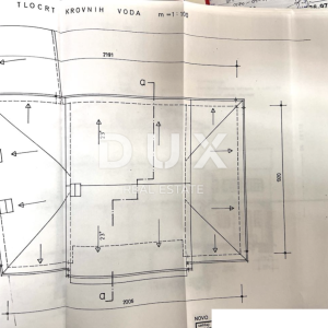 RIJEKA, KOZALA- građevinsko zemljište 1016m2 s pogledom na more s građ. dozvolom za stambenu zgradu–stanove / poslovno-stambenu...