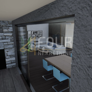Rijeka, Kozala, novogradnja, luksuzna etaža s bazenom, 95.71m2, 3s+db, pogled na more