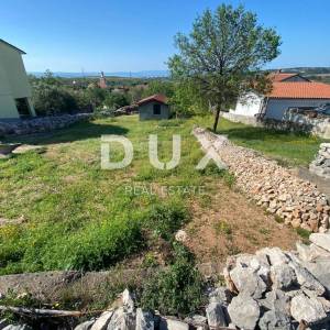 RIJEKA, KRASICA - građevinsko zemljište 1330m2 s pogledom na more za stambenu zgradu - stanove / apartmane / obiteljsku kuću / ...