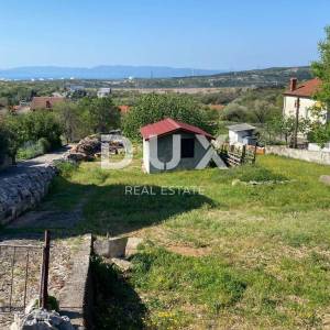 RIJEKA, KRASICA - građevinsko zemljište 399 m2 s pogledom na more za obiteljsku kuću / villu! PRILIKA!!! 