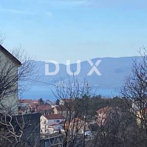 RIJEKA, MARINIĆI - GRAĐEVINSKO ZEMLJIŠTE 2.157 m2 S POGLEDOM NA MORE!!! PRILIKA!!!