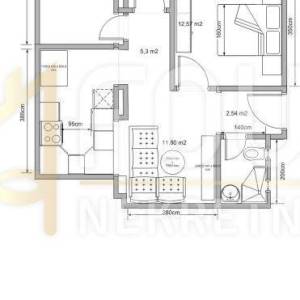 Rijeka, Pećine, 3s+db, 54.50m2, namješten stan