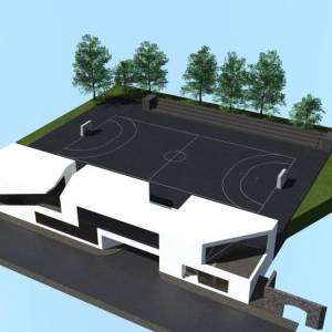 RIJEKA, PEĆINE - teren 2. red do mora 3072m2 za sportski centar s garažama / hotel