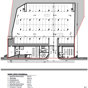 RIJEKA, PEĆINE - teren 2. red do mora 3072m2 za sportski centar s garažama / hotel