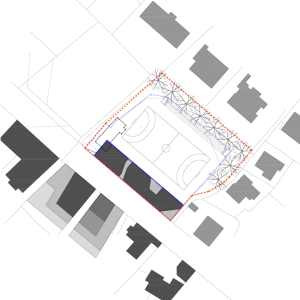 RIJEKA, PEĆINE - teren 2. red do mora 3072m2 za sportski centar s garažama / hotel za najam 