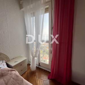 RIJEKA, RASTOČINE - 3S + DB s balkonom i panoramskim pogledom na more