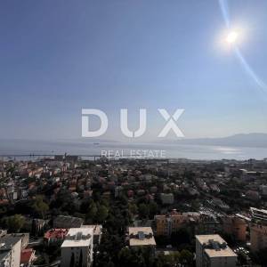RIJEKA, RASTOČINE - 3S + DB s balkonom i panoramskim pogledom na more
