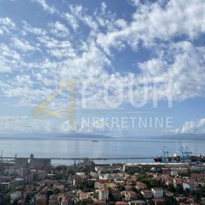 Rijeka, Rastočine, 4skl, 86.14m2, lođa, pogled na more