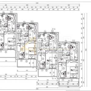 Rijeka, Škurinje, 97.96m2, dvoetažni stan/kuća u nizu, okućnica