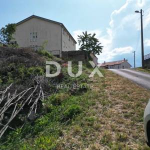 RIJEKA, SRDOČI- građevinsko zemljište 1494m2 za stambenu zgradu–stanove/ apartmane/ obiteljsku kuću/ villu