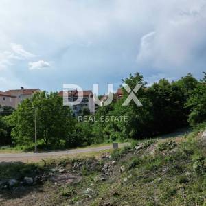 RIJEKA, SRDOČI- građevinsko zemljište 1500m2 za stambenu zgradu–stanove/ apartmane/ obiteljsku kuću/ villu