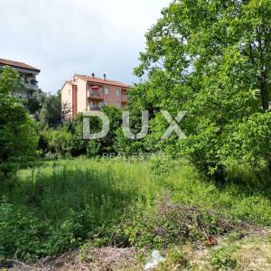 RIJEKA, SRDOČI- građevinsko zemljište 1500m2 za stambenu zgradu–stanove/ apartmane/ obiteljsku kuću/ villu