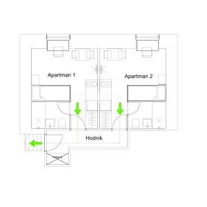 RIJEKA, SUŠAK, izuzetan mali studio apartman za najam 