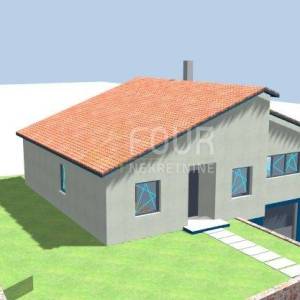 Rijeka, Svilno, zemljište 642m2, građevinsko zemljište s idejnim projektom