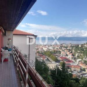 RIJEKA, TRSAT - 3S+DB stan 110 m2, mirna obiteljska lokacija s predivnim pogledom!