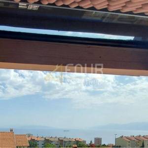 Rijeka, Zamet, dvoetažni 4s+db, balkon, pogled