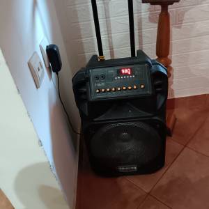 samostojeći zvučnik sa priključkom za gitaru