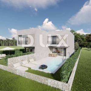 ŠIBENIK, PIROVAC - Duplex s bazenom u izgradnji 