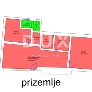 ŠIBENIK, PIROVAC - Kuća uz more u povijesnoj jezgri