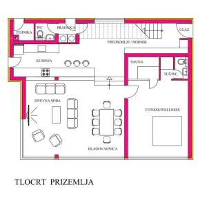 ŠIBENIK, ROGOZNICA - Prekrasna vila s bazenom u blizini mora