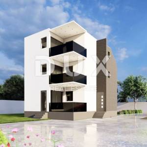 ŠIBENIK, VODICE - Građevinsko zemljište s projektom i građevinskom dozvolom 