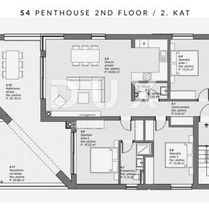 ŠIBENIK, VODICE – Penthouse s panoramskim pogledom na more, luksuz koji diše slobodom i svjetlom