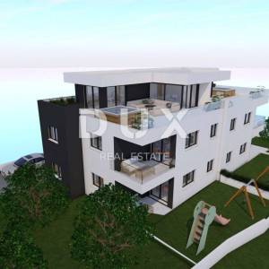ŠIBENIK, VODICE - Stan u novogradnji s krovnom terasom S4