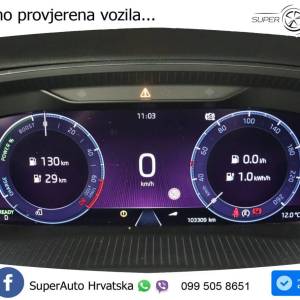 Škoda Octavia Combi 1.4 TSI DSG Style 204 KS, ACC+KAM+LED+4xGR SJED+HEAD+ASIST
