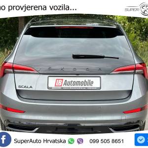 Škoda Scala 1.5 TSI DSG Monte Carlo 150 KS, LED+ACC+GR SJED+PANO+KAM