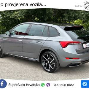 Škoda Scala 1.5 TSI DSG Monte Carlo 150 KS, LED+ACC+GR SJED+PANO+KAM