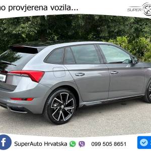 Škoda Scala 1.5 TSI DSG Monte Carlo 150 KS, LED+ACC+GR SJED+PANO+KAM