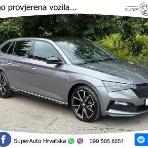 Škoda Scala 1.5 TSI DSG Monte Carlo 150 KS, LED+ACC+GR SJED+PANO+KAM