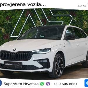 Škoda Scala 1.5 TSI DSG Monte Carlo 150 KS, LED+ACC+GR SJED+PANO+KAM+VIRT