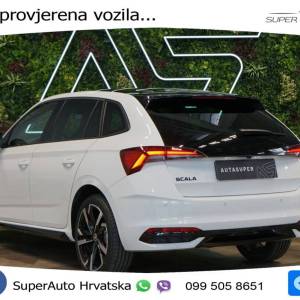 Škoda Scala 1.5 TSI DSG Monte Carlo 150 KS, LED+ACC+GR SJED+PANO+KAM+VIRT