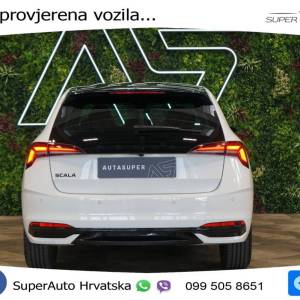 Škoda Scala 1.5 TSI DSG Monte Carlo 150 KS, LED+ACC+GR SJED+PANO+KAM+VIRT