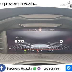 Škoda Scala 1.5 TSI DSG Monte Carlo 150 KS, LED+ACC+GR SJED+PANO+KAM+VIRT
