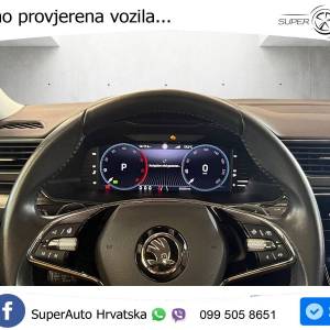 Škoda Superb Combi 2.0 TDI DSG Style 200 KS, ACC+KAM+LED+GR SJED+ASIST+MASAŽA