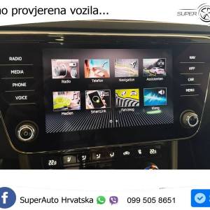 Škoda Superb Combi 2.0 TDI DSG Style 200 KS, ACC+KAM+LED+GR SJED+ASIST+MASAŽA