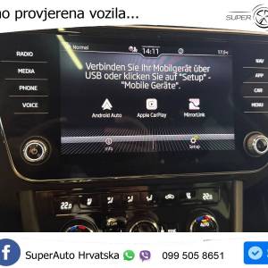 Škoda Superb Combi 2.0 TDI DSG Style 200 KS, ACC+KAM+LED+GR SJED+ASIST+MASAŽA