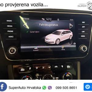 Škoda Superb Combi 2.0 TDI DSG Style 200 KS, ACC+KAM+LED+GR SJED+ASIST+MASAŽA