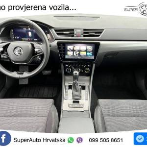 Škoda Superb Combi 2.0 TDI DSG Style 150 KS, ACC+360+LED+GR SJED+VIRT+NAVI+ASIST