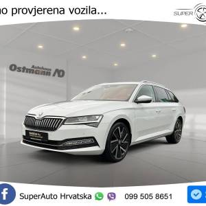 Škoda Superb Combi 2.0 TDI DSG Style 150 KS, ACC+360+LED+GR SJED+VIRT+NAVI+ASIST