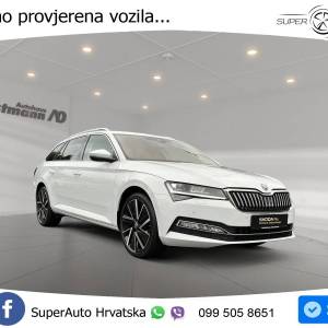 Škoda Superb Combi 2.0 TDI DSG Style 150 KS, ACC+360+LED+GR SJED+VIRT+NAVI+ASIST