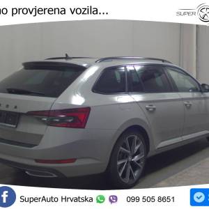 Škoda Superb Kombi 2.0 TDI DSG SportLine 190 KS, LED+GR SJED+PANO+NAVI