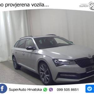 Škoda Superb Kombi 2.0 TDI DSG SportLine 190 KS, LED+GR SJED+PANO+NAVI