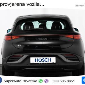 Smart #3 62 kWh Pro+ 272 KS, ACC+LED+360+GR SJED+VIRT+NAVI