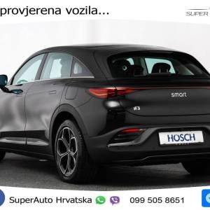 Smart #3 62 kWh Pro+ 272 KS, ACC+LED+360+GR SJED+VIRT+NAVI