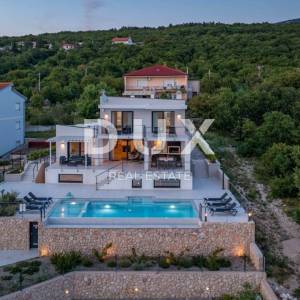 ŠMRIKA - Vila s panoramskim pogledom na more