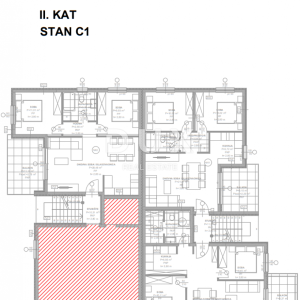 SPLIT, KAŠTEL GOMILICA - Vrhunski penthouse s prekrasnim pogledom na more!
